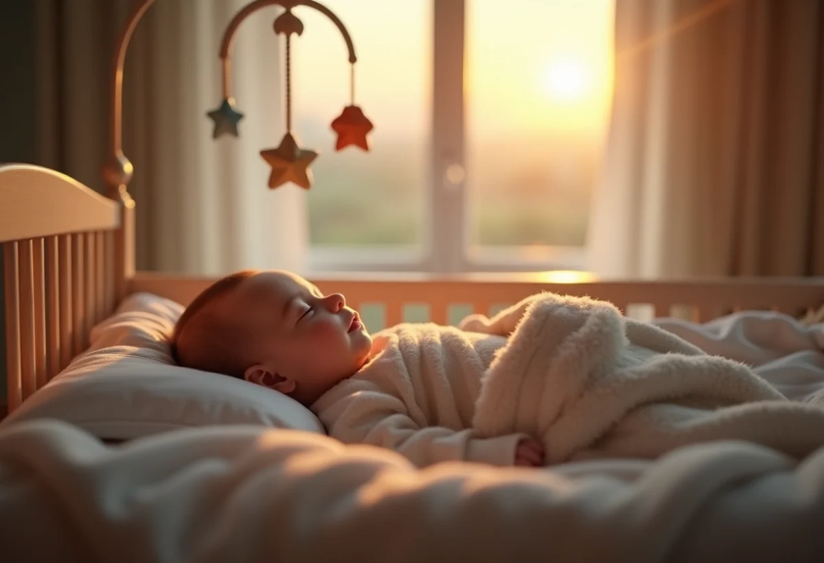 Effets d’un coucher une heure plus tôt sur le sommeil du bébé