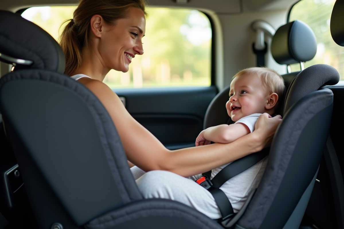 Placement sécurisé d’un nouveau-né en voiture : les meilleures pratiques