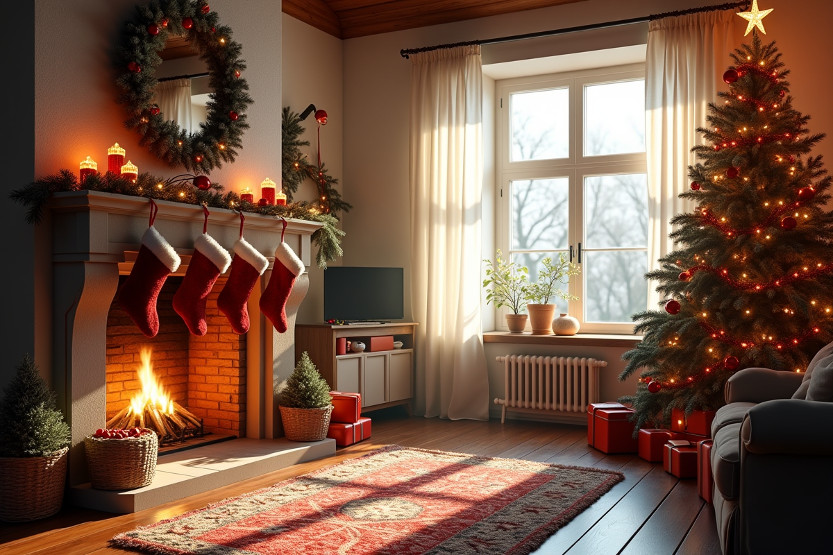 Temps idéal pour placer la chaussette de Noël et traditions associées